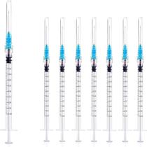 Seringa Sirulken de 1 ml Luer Lock com agulha 23G, 1 cm Lab, pacote com 50 Seringa Sirulken de 1 ml Luer Lock com agulha 23G, 1 cm Lab, pacote com 50