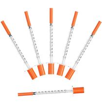 Seringa Tencom 1 ml 30G 13 mm pacote com 100 unidades descartáveis Seringa Tencom 1 ml 30G 13 mm pacote com 100 unidades descartáveis