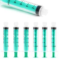 Seringa Vaokin 10mL Luer Lock sem agulha (pacote com 50, verde)