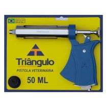 Seringa veterinária aut. 50ml blister (cabo: colorido)