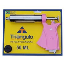 Seringa veterinária aut. 50ml blister (cabo: colorido)