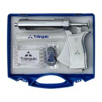 Seringa veterinária automatica 50ml completa maleta - TRIANGULO Seringa veterinária automatica 50ml completa maleta - TRIANGULO