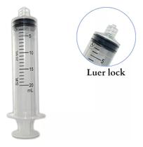 Seringas 20ml Para Ozonioterapia Bico Rosca Luer Lock 50 Unidades - Multilaser