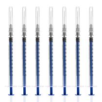 Seringas Atsuhut de 1 mL com agulha descartável de 27 g de 0,5 polegadas (pacote com 100) Seringas Atsuhut de 1 mL com agulha descartável de 27 g de 0,5 polegadas (pacote com 100)