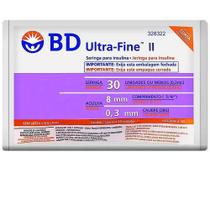 Seringas Bd Ultra-fine 30u De 8 Mm Com 10 Un
