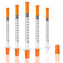 Seringas Carsloong U-100 1 ml 31G 8 mm, pacote com 25 unidades Seringas Carsloong U-100 1 ml 31G 8 mm, pacote com 25 unidades
