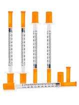 Seringas de laboratório Cafozsmu 1mL 31G 0,8 cm embaladas individualmente x100 Seringas de laboratório Cafozsmu 1mL 31G 0,8 cm embaladas individualmente x100