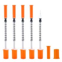 Seringas ETTSNU 0,5 mL U-100 31G 8 mm Agulha selada individualmente