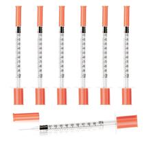 Seringas U-100 1mL 29G 13mm Agulha, confortáveis e precisas Seringas U-100 1mL 29G 13mm Agulha, confortáveis e precisas