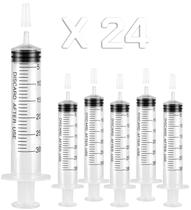 Seringas Um pacote de plástico AKRAF de 30 ml com 24 embalagens individuais Seringas Um pacote de plástico AKRAF de 30 ml com 24 embalagens individuais