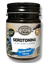 Serotonina 60 Softgels Canteiro de Ervas Serotonina 60 Softgels Canteiro de Ervas