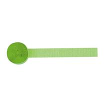 Serpentinas de crepe Amscan Kiwi Green 81 pés