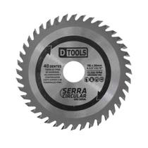 Serra Circular 110mm 40 Dentes Metal Duro - Cortes Rápidos em Madeira