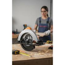 Serra Circular 1300W Potente Base Inclinável 185mm