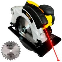 Serra Circular 1400W com Guia Laser ESC-1400 EVALD 220V