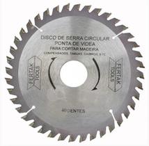 Serra Circular 180 mm - 40 Dentes - Fertak Serra Circular 180 mm - 40 Dentes - Fertak