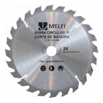 Serra Circular 185mm (7.1/4") 24 Dentes Widia - Melfi