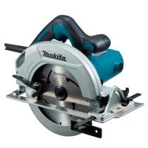 Serra Circular 185Mm Industrial 1200W Adaptável Coletor Pó Guia Reta Lâmina Chave HS7600 127V Makita