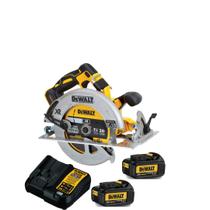Serra Circular 2 Baterias 20v 3Ah 7.1/4'' Dcs570 Dewalt Bivolt