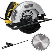 Serra Circular 2000w 185mm Para Madeira Ajustável Nakasaki