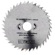 Serra Circular 4.3/8 Pol HSS para Madeira 80 Dentes Evald/Brasfort
