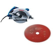 Serra circular 7.1/4" GKS 20-65 220V + disco freud p/ MDF