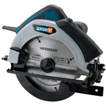 Serra Circular 7.1.4 Polegadas Potência 1500W Diâmetro Disco 185mm com Guia a Laser Corte 45 a 90º Graus FortG