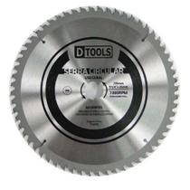 Serra Circular 9'' 1/4'' 60 Dentes Vídea para Madeira - DTOOLS