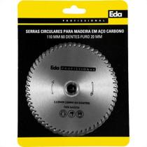Serra Circular Aco Carbono Eda 110Mm - 60D - 0Lb Serra Circular Aco Carbono Eda 110Mm - 60D - 0Lb