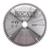 Serra Circular Com Pastilha de MD Para MDF 250mm x 80D (121,0001) - Rocast Serra Circular Com Pastilha de MD Para MDF 250mm x 80D (121,0001) - Rocast