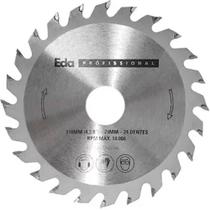 Serra Circular com Widia 110x2,2mm 24 Dentes - 6PG - EDA Serra Circular com Widia 110x2,2mm 24 Dentes - 6PG - EDA