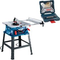 Serra Circular de Mesa 10 POL 1800W Professional 110V GTS 254 BOSCH + Estojo Brocas e Pontas Kit 30 Peças X-Line Titânio Serra Circular de Mesa 10 POL 1800W Professional 110V GTS 254 BOSCH + Estojo Brocas e Pontas Kit 30 Peças X-Line Titânio