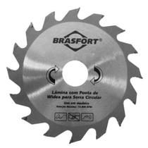 Serra Circular de Vídea com 12 Dentes 4.3/8""x 20mm - 8314 - BRASFORT
