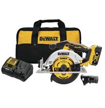Serra circular DEWALT DCS565P1 20V MAX* 6-1/2 polegadas sem fio