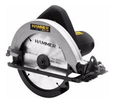 Serra Circular Elétrica Profissional - 1100 W - Hammer