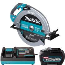 Serra Circular Makita 415mm HS013GT101 Bateria e Carregador Serra Circular Makita 415mm HS013GT101 Bateria e Carregador