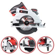 Serra Circular Manual Profissional Einhell Sem Fio Portátil a Bateria 18v Madeira Mdf Guia Laser