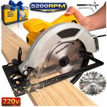 Serra Circular Marceneiro 155mm 1200w 5200rpm Profissional 220v