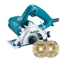 Serra Circular Mármore Com 2 discos 4.3/8" 1300w 4100NH3ZX2 Makita 110V