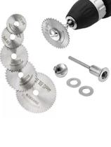 Serra Circular para Furadeira Retificadeira 6 Peças Multiuso - Saint