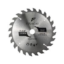 Serra Circular para Madeira 7 1/4 Polegadas - 24 Dentes - Fixacat