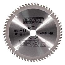 Serra Circular Pastilha Metal Duro Alumínio 185mm x 60 Dentes (120,0003) - Rocast