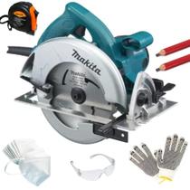 Serra Circular Profissional 1800w 185mm 5007n Makita Kit Acessorios