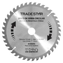 Serra Circular Videa 110 x 20 mm 40D Tradestar Serra Circular Videa 110 x 20 mm 40D Tradestar