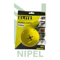 Serra copo 89mm aço bi metal elite Serra copo 89mm aço bi metal elite