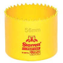 Serra Copo Bimetal Fast Cut 56mm Starrett FCH056M-G Serra Copo Bimetal Fast Cut 56mm Starrett FCH056M-G