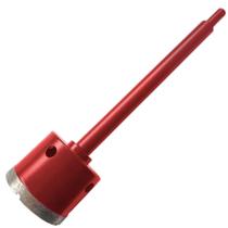 Serra Copo Broca Diamantada 50mm Com Haste E Pino Guia Para Perfurar Porcelanato Concreto Alvenaria Serra Copo Broca Diamantada 50mm Com Haste E Pino Guia Para Perfurar Porcelanato Concreto Alvenaria