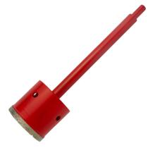 Serra Copo Broca Diamantada 53mm Haste E Pino Guia Furadeira Perfurar Porcelanato Concreto Cerâmica Serra Copo Broca Diamantada 53mm Haste E Pino Guia Furadeira Perfurar Porcelanato Concreto Cerâmica