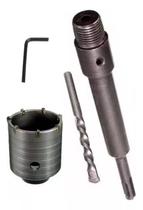 Serra Copo Concreto Videa 45mm Com Suporte Sds Plus 250mm