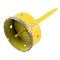 Serra Copo Diamantada 100 Mm C/ Haste P/ Alvenaria Serra Copo Diamantada 100 Mm C/ Haste P/ Alvenaria